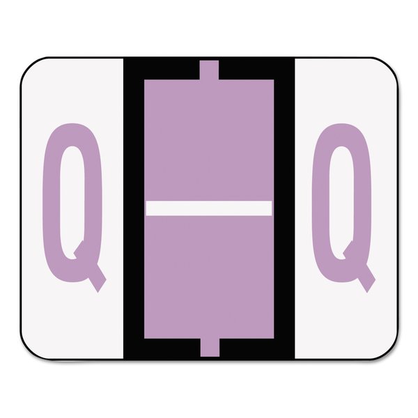Smead Label, Alphabetic, Color-Coded, Q, Lavender 67087